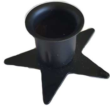 Pentagram taper candle holder (image for) Pentagram taper candle holder