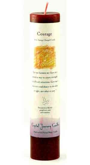 Courage Reiki Charged pillar (image for) Courage Reiki Charged pillar