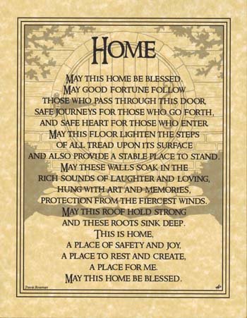 Home Blessing (image for) Home Blessing