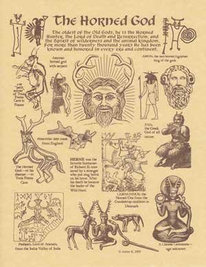 Horned God poster (image for) Horned God poster