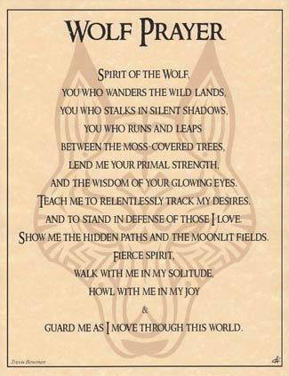 Wolf Prayer (image for) Wolf Prayer