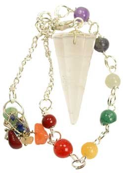 Clear Quartz 7 Chakra (image for) Clear Quartz 7 Chakra