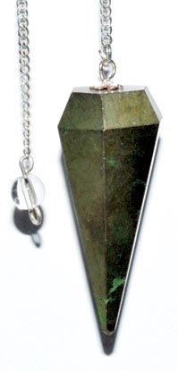 6-sided Pyrite pendulum (image for) 6-sided Pyrite pendulum