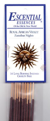 Royal African Violet escential essences incense sticks 16 pack (image for) Royal African Violet escential essences incense sticks 16 pack