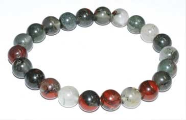 8mm Bloodstone (Seftonite) bracelet (image for) 8mm Bloodstone (Seftonite) bracelet