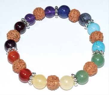 8mm Chakra & Rudraksha (image for) 8mm Chakra & Rudraksha