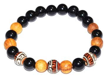 8mm Palo Santo Black Tourmaline bracelet (image for) 8mm Palo Santo Black Tourmaline bracelet