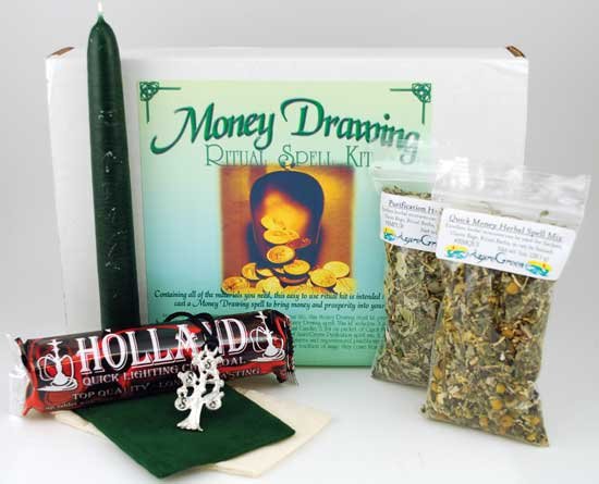 Money Drawing Boxed ritual kit (image for) Money Drawing Boxed ritual kit