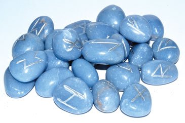 Angelite rune set (image for) Angelite rune set