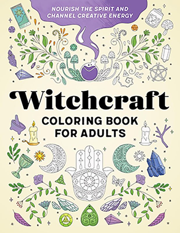(image for) Witchcraft coloring book for Adults