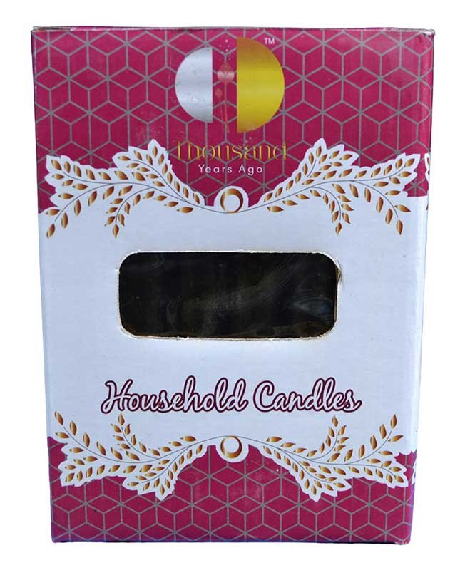 (set of 36) Purple 6" household candle (image for) (set of 36) Purple 6" household candle