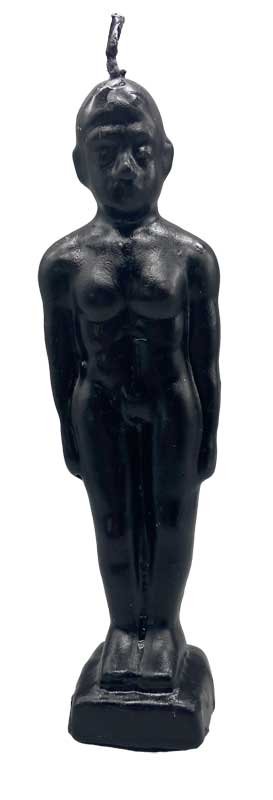 6 3/4" Black Man candle (image for) 6 3/4" Black Man candle