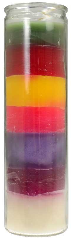 7 Color 7-day jar candle (image for) 7 Color 7-day jar candle