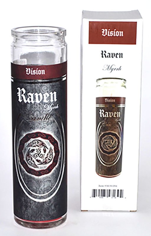 90 hr Raven (Myrrh) jar candle (image for) 90 hr Raven (Myrrh) jar candle