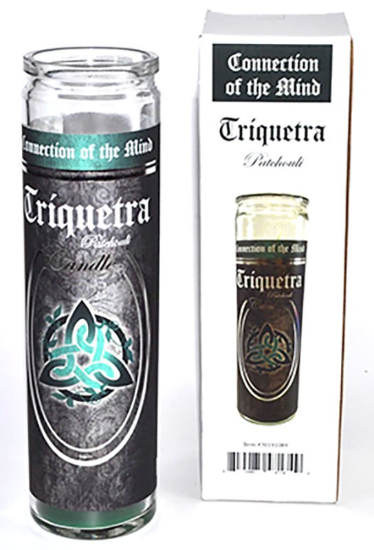 90 hr Triquetra (Patchouli) jar candle (image for) 90 hr Triquetra (Patchouli) jar candle