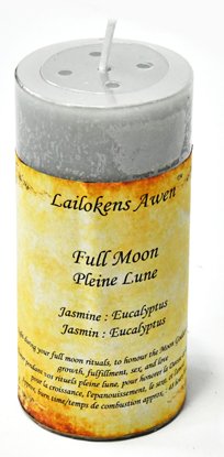 4" Full Moon scented Lailokens Awen candle (image for) 4" Full Moon scented Lailokens Awen candle