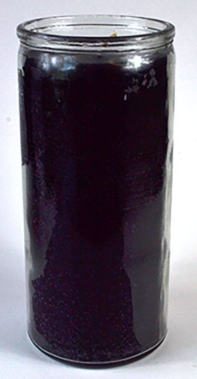 Black 14-day jar candle (image for) Black 14-day jar candle