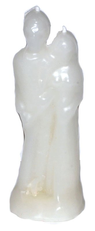 6" Marriage White candle (image for) 6" Marriage White candle