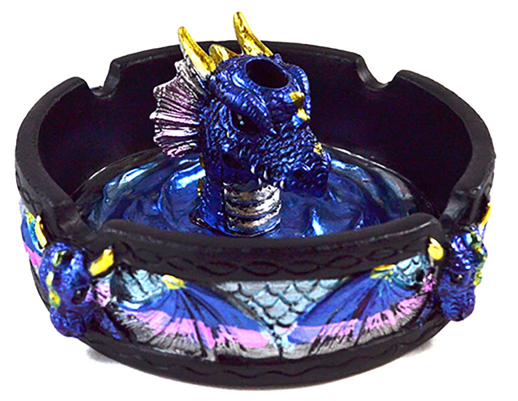 (image for) 4" Dragon ashtray W/ Snuffer