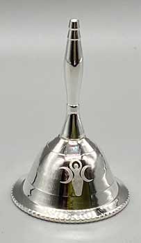 Altar Bell with Goddess Of Earth Design 2 1/2" (image for) Altar Bell with Goddess Of Earth Design 2 1/2"