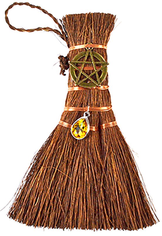 8" Pentagram broom (image for) 8" Pentagram broom
