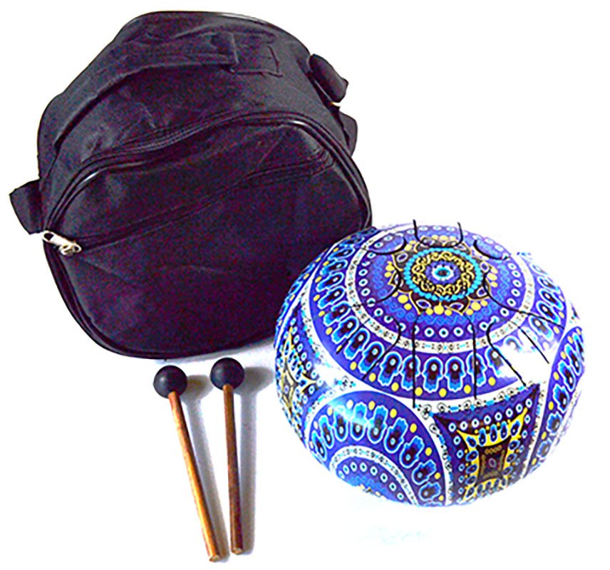 8" Happy Drum Fatima Hand/Evil Eye (image for) 8" Happy Drum Fatima Hand/Evil Eye