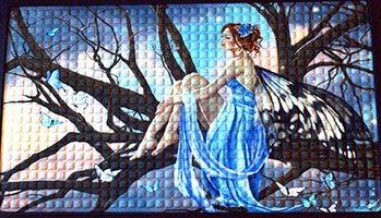 17 5/8" x 19 1/2" Fairy door mat (image for) 17 5/8" x 19 1/2" Fairy door mat