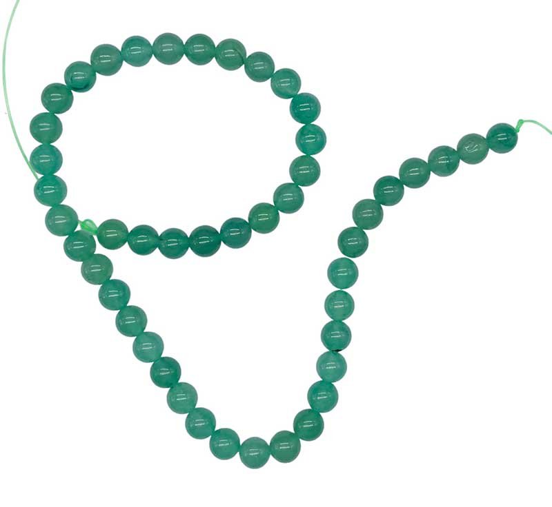 8mm Green Aventurine beads (image for) 8mm Green Aventurine beads