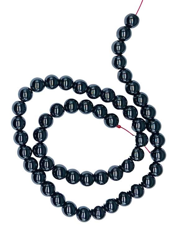 8mm Hematite beads (image for) 8mm Hematite beads