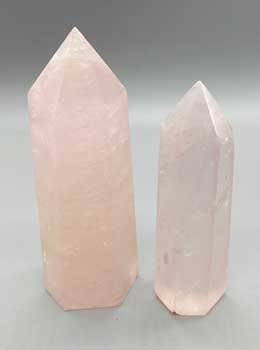 1 lb Rose Quartz Point 2-5" (image for) 1 lb Rose Quartz Point 2-5"