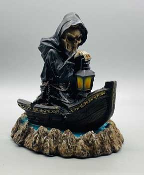 6 3/4" Reaper back flow incense burner (image for) 6 3/4" Reaper back flow incense burner