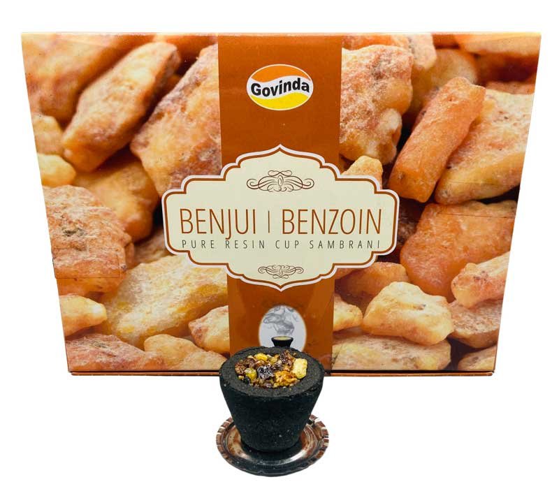 (set of 12) Benzoin charcoal dhoop cup (image for) (set of 12) Benzoin charcoal dhoop cup