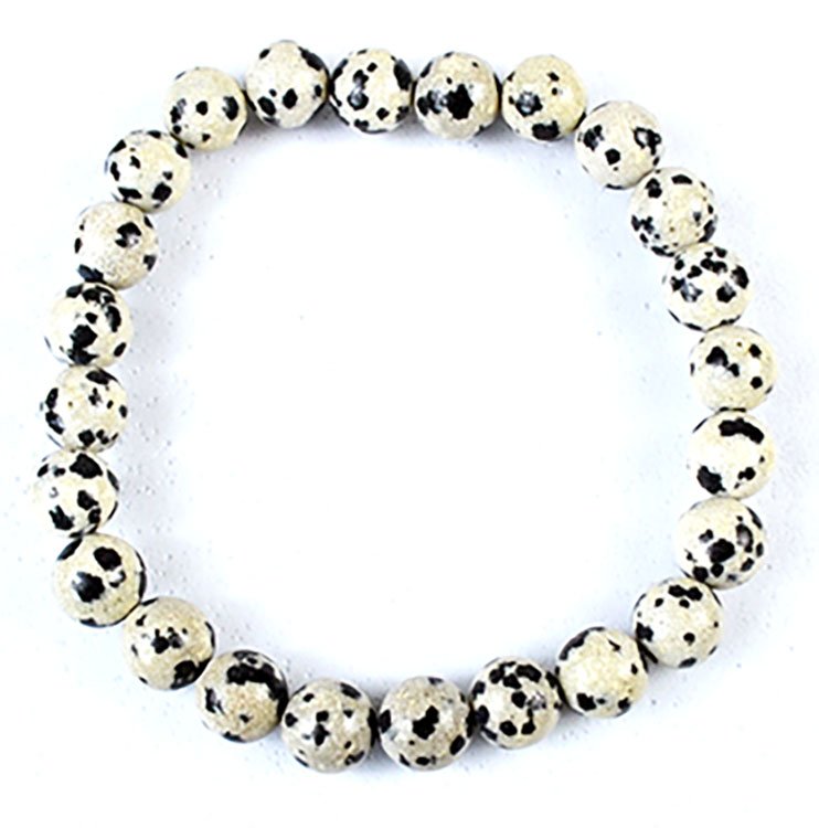 8mm Jasper, Dalmation (image for) 8mm Jasper, Dalmation