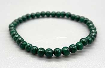 4mm Malachite stretch bracelet (image for) 4mm Malachite stretch bracelet
