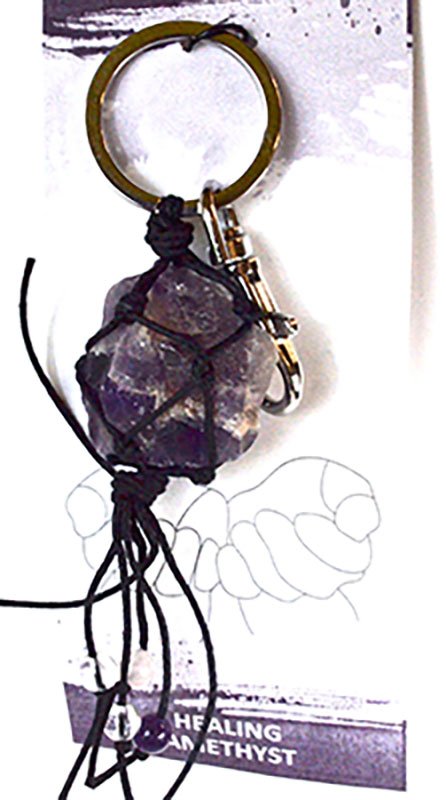 Healing/ Amethyst keychain (image for) Healing/ Amethyst keychain