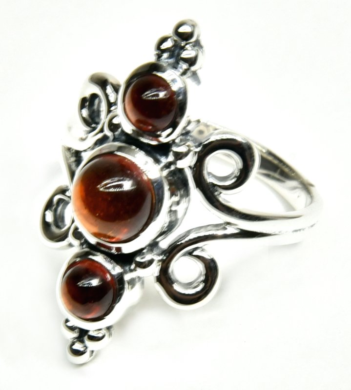 size 7 Hessonite ring (image for) size 7 Hessonite ring