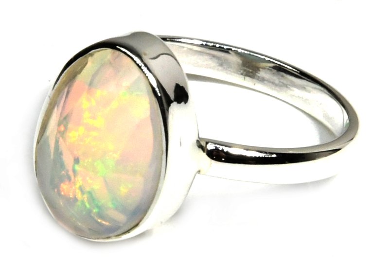 size 7 Euthopian Opal ring (image for) size 7 Euthopian Opal ring