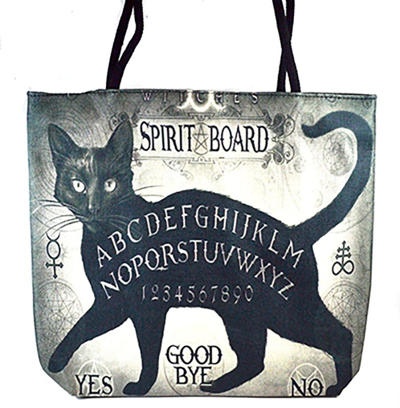 17" x 17" Cat Spirit Board tote bag (image for) 17" x 17" Cat Spirit Board tote bag