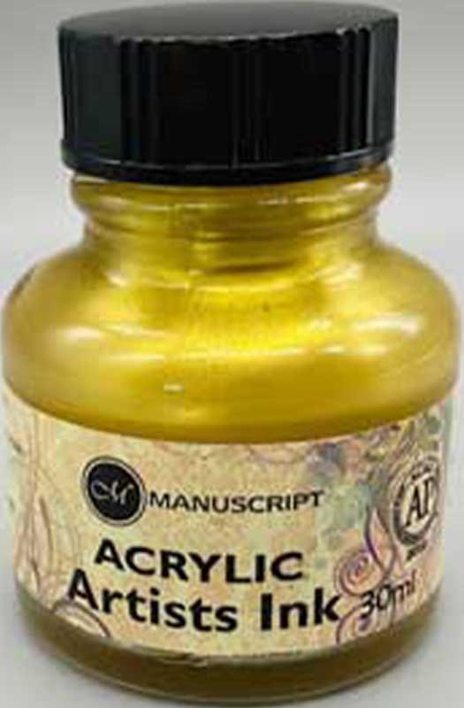 Gold ink 1 oz (image for) Gold ink 1 oz