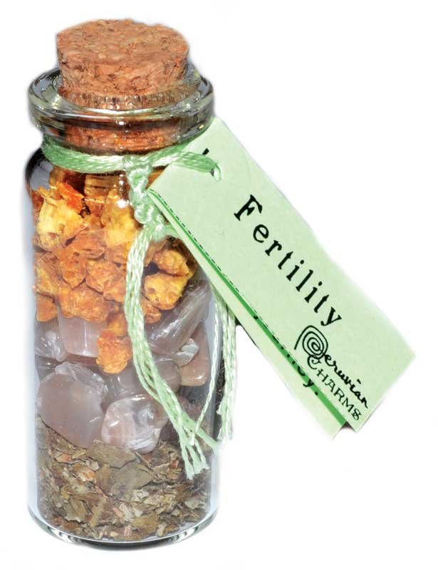 Fertility pocket spellbottle (image for) Fertility pocket spellbottle