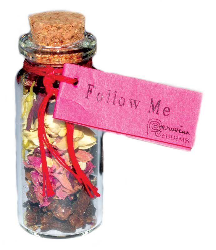 Follow Me pocket spellbottle (image for) Follow Me pocket spellbottle