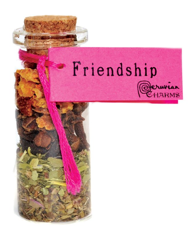 Friendship pocket spellbottle (image for) Friendship pocket spellbottle