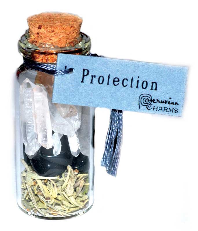 Protection Pocket Spellbottle (image for) Protection Pocket Spellbottle