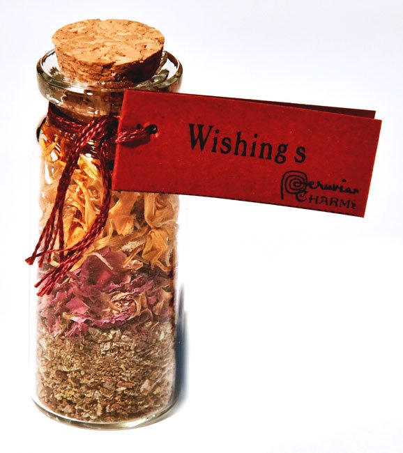 Wishing pocket spellbottle (image for) Wishing pocket spellbottle